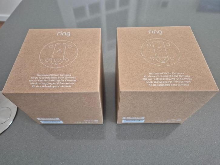 Ring beveiligingscamera - hardwired kit (stroom aansluiting), Audio, Tv en Foto, Videobewaking, Nieuw, Ophalen of Verzenden