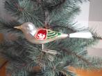 kerstbal vogel op knijper, Diversen, Kerst, Ophalen of Verzenden, Zo goed als nieuw