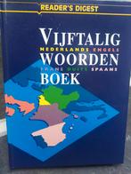 vijftalig nederlands engels frans duits spaans woordenboek, Ophalen of Verzenden, Zo goed als nieuw