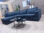 ZGAN XL Ribstof Hoekbank - Antraciet - Pocketvering/312x230, Ophalen, Hoekbank, 300 cm of meer, Zo goed als nieuw