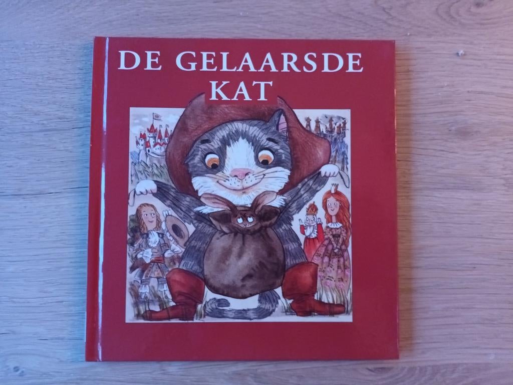 Prentenboek De gelaarsde kat sprookje sprookjesboek boek, Boeken, Ophalen of Verzenden, Zo goed als nieuw