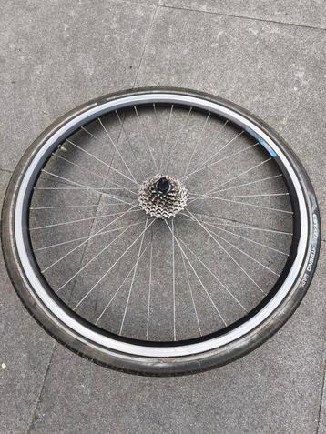Achterwiel 28 inch, 8 speed, voor derailleurfiets beschikbaar voor biedingen