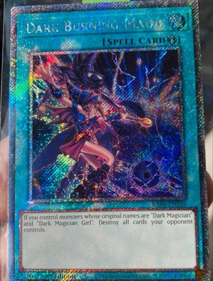Yu-Gi-Oh! Dark Burning Magic LDK2 Limited Edition !, Hobby en Vrije tijd, Verzamelkaartspellen | Yu-gi-Oh!, Zo goed als nieuw