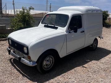 Renault R4 bestelwagen, youngtimer, roestvrij en rijklaar  beschikbaar voor biedingen