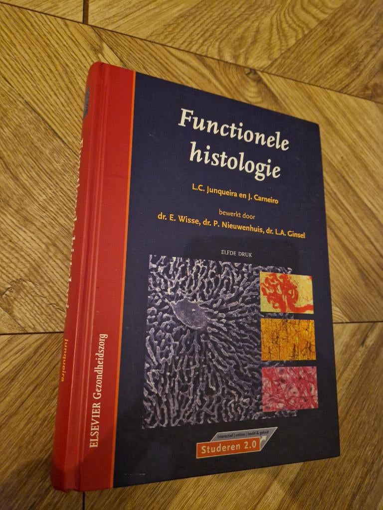 Functionele histologie, Ophalen of Verzenden, Zo goed als nieuw