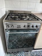 Smeg gasfornuis 4-pits, Ophalen, Gebruikt, 60 cm of meer, 4 kookzones