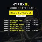 Hyrox Men Double Ticket Rotterdam 2024, Hyrox Rotterdam, April, Twee personen