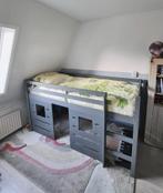 Halfhoogslaper bed Ties, met hutwanden, Ophalen, Gebruikt, Halfhoogslaper