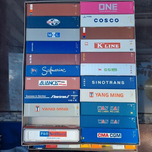 GEVRAAGD GEZOCHT AURORA / ESU H0 containers, Hobby en Vrije tijd, Modeltreinen | H0, Overige merken, Ophalen of Verzenden