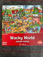 Wacht world puzzel 1000 st. Flower world, 500 t/m 1500 stukjes, Legpuzzel, Zo goed als nieuw, Ophalen