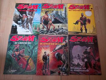 Storm Stripboeken 1-6 - Complete Set (Deel 5 met losse blad) beschikbaar voor biedingen