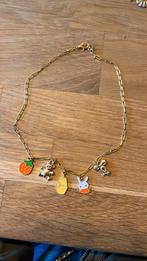 Zelfgemaakte leuke ketting goud kleurig, Ophalen of Verzenden, Nieuw, Ketting