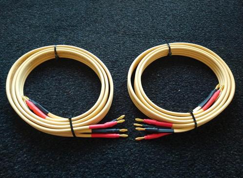 Van den Hul Teatrack bi-wire bi-amp luidsprekerkabels, Audio, Tv en Foto, Audiokabels en Televisiekabels, Zo goed als nieuw, Luidsprekerkabel