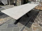 Raw Travertino Design tafel 290 x 110 x 4 cm - 8 personen, Ophalen, Nieuw, Rechthoekig, Overige materialen