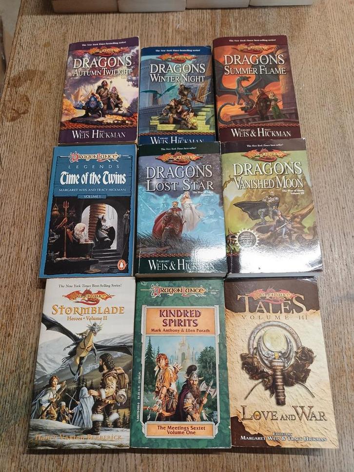 Dragonlance Boeken losse verkoop, Boeken, Fantasy, Gelezen, Ophalen of Verzenden