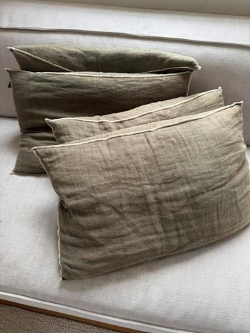 Casa gitane kussens linnen 4x beschikbaar voor biedingen