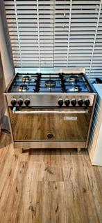 BERTAZZONI Fornuis 90 cm, Witgoed en Apparatuur, Ophalen, 60 cm of meer, Zo goed als nieuw, Gas