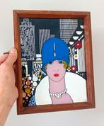 Vogue spiegel, Verzenden, Rechthoekig, Minder dan 50 cm