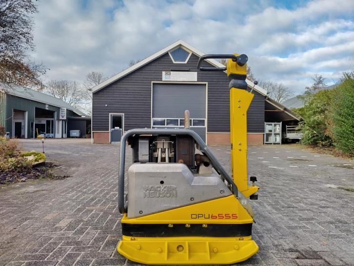 Wacker trilplaat te koop DPU 6555 (2022) inruil mogelijk, Tuin en Terras, Hand-tuingereedschap, Gebruikt, Ophalen