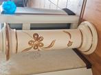 Zuilen met goud en steentjes, Huis en Inrichting, Woonaccessoires | Zuilen en Pilaren, Ophalen of Verzenden, Zo goed als nieuw