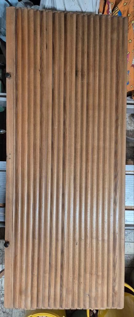 Rolluik van een zeer oud bureau, Doe-het-zelf en Verbouw, Hout en Planken, Gebruikt, Plank, Minder dan 200 cm, Minder dan 25 mm