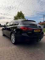 Mazda 6 2.0 Sportbreak 2012 Zwart, Auto's, Voorwielaandrijving, 1280 kg, 680 kg, 4 cilinders