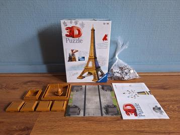 Eiffeltoren 3D-Puzzel van Ravensburger beschikbaar voor biedingen