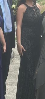 Galajurk zwart / glitters, Kleding | Dames, Jurken, Maat 38/40 (M), Zwart, Ophalen of Verzenden, Zo goed als nieuw