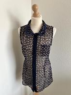 King Louie maat L blauwe stippen top zomer 435