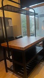 Ikea Vadholma Keukeneiland + Rek, Huis en Inrichting, Ophalen of Verzenden, Gebruikt