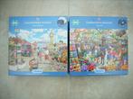 2 GIBSONS puzzels 1000 st Gardener's delight+Clocktower Mark, Ophalen of Verzenden, 500 t/m 1500 stukjes, Zo goed als nieuw, Legpuzzel
