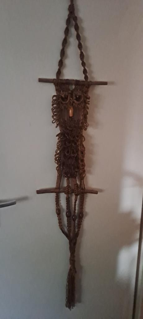 Uil wand decoratie, Huis en Inrichting, Woonaccessoires | Wanddecoraties, Gebruikt, Ophalen of Verzenden