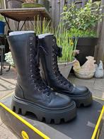 Buffalo LaceUp Hi - Maat 39, Kleding | Dames, Schoenen, Hoge laarzen, Zwart, Ophalen of Verzenden, Zo goed als nieuw