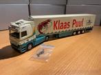 TEKNO MERCEDES ACTROS 1841 KLAAS PUUL, Verzenden, Zo goed als nieuw, Bus of Vrachtwagen, Tekno
