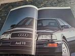 Audi V8  9/88  Duits, Ophalen of Verzenden, Nieuw, Audi