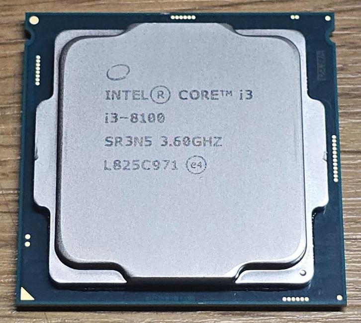 i3-8100, Computers en Software, Processors, Zo goed als nieuw, 3 tot 4 Ghz, Ophalen of Verzenden