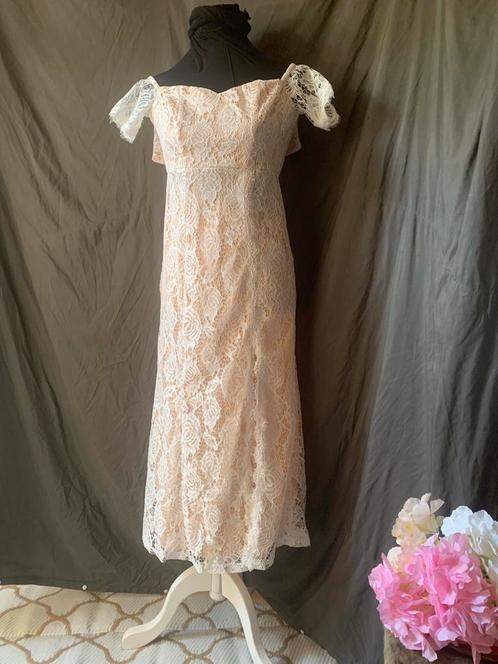 Nieuwe galajurk mt 34, Kleding | Dames, Gelegenheidskleding, Nieuw, Galajurk, Maat 34 (XS) of kleiner, Beige, Ophalen of Verzenden