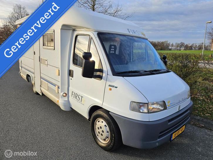 Pilote First 62 Half-integraal camper 2.5Tdi ☆116pk, Solar, Caravans en Kamperen, Campers, Bedrijf, Half-integraal, Pilote, Diesel