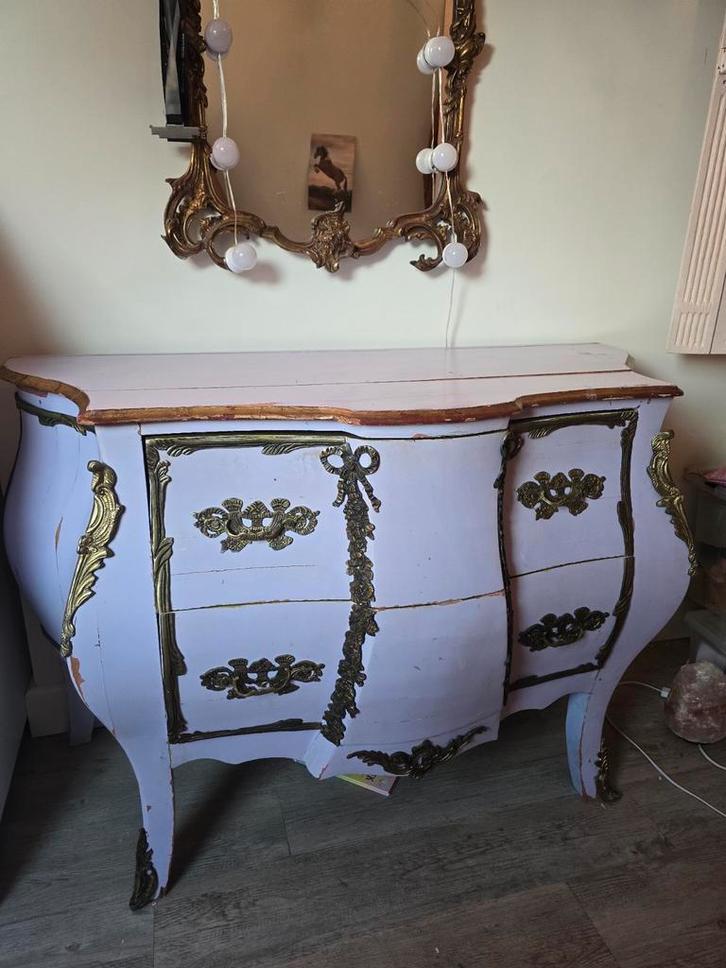 barok queen ann fantastische kast commode, Huis en Inrichting, Kasten | Dressoirs, Gebruikt, 100 tot 150 cm, 25 tot 50 cm, Ophalen of Verzenden