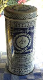 oude beschuitbus/ Verkade voorraadbus/ Zaansche beschuit, Verzamelen, Ophalen of Verzenden, Gebruikt, Beschuit, Verkade