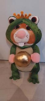 Knuffel Kikker Koning met Gouden Bal, Verzamelen, Verrassingseieren, Ophalen of Verzenden, Zo goed als nieuw, Overige typen
