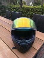 MT Helmets ATOM Matt Black intergraalhelm, Motoren, Systeemhelm, S, Tweedehands, Ophalen
