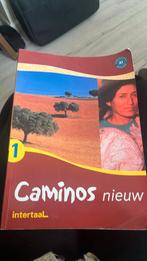 Caminos 1 nieuw. Leer en werkboek, Ophalen of Verzenden, Zo goed als nieuw, Overige niveaus, Nederlands