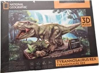 National Geographic Tyrannosaurus Rex 3D Puzzel, Hobby en Vrije tijd, Denksport en Puzzels, Nieuw, Legpuzzel, Ophalen of Verzenden