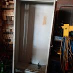 Metalen Kast - Industrieel, Minder dan 50 cm, Gebruikt, Met hangruimte, Ophalen of Verzenden