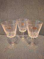 Crystal D'Arques - model Louvre - 3 mooie wijnglazen, Ophalen of Verzenden