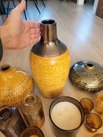 Okerkleurige woonaccessoires, Huis en Inrichting, Ophalen, Overige materialen, Gebruikt, Geel