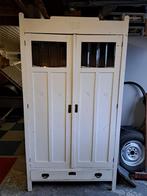 Kledingkast kast hout wit, Kinderen en Baby's, Gebruikt, 50 tot 70 cm, 105 cm of meer, Ophalen of Verzenden