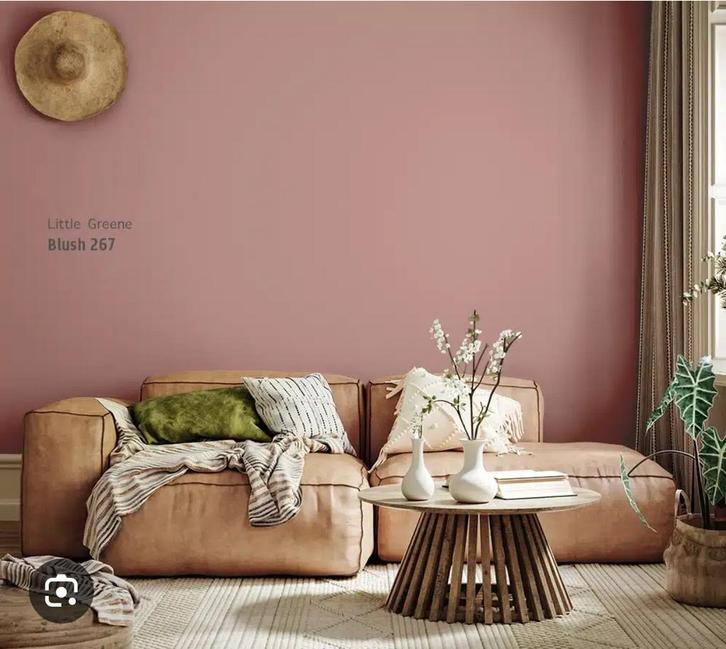 SPS Muurverf Little Green Blush 1L (zo goed als nieuw), Doe-het-zelf en Verbouw, Verf, Beits en Lak, Zo goed als nieuw, Verf, Minder dan 5 liter