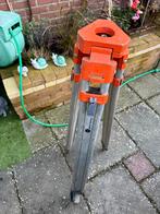 Vintage Driepoot Statief - Oranje, Audio, Tv en Foto, Fotografie | Statieven en Balhoofden, Gebruikt, 150 tot 175 cm, Met balhoofd